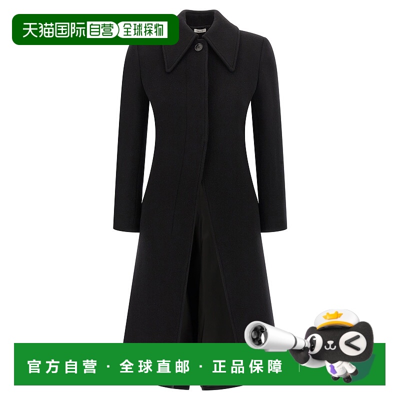 1h可退 欧洲直邮alexander mcqueen 女士 大衣廓形羊毛