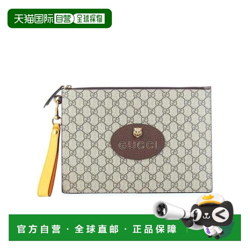 自营Gucci Neo Vintage GG Supreme手拿包 473956K9GOT手提包