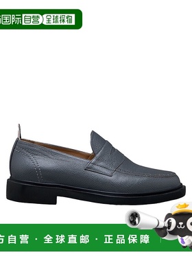 香港直邮Thom Browne 卵石纹一脚蹬便士乐福鞋 MFL105A06257