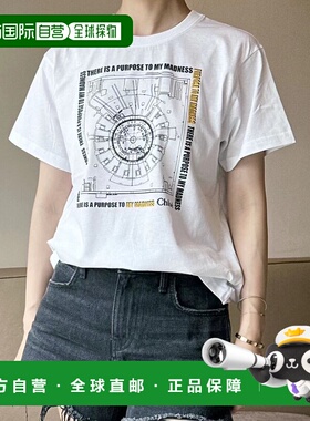 1h可退 香港直邮Chloe 蔻依 女士 短袖圆领T恤 C23UJH01181
