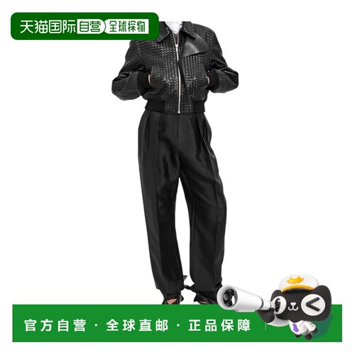 1h可退 Bottega Veneta 编织皮革短上衣 863945V6AR0长袖