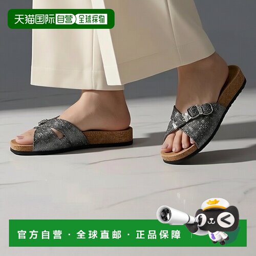 欧洲直邮Chattawak鞋子女拖鞋黑色OPALINE凉鞋