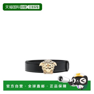 腰带 Palazzo DCU4140DVTP1KVO41 黑色Medusa 香港直邮Versace