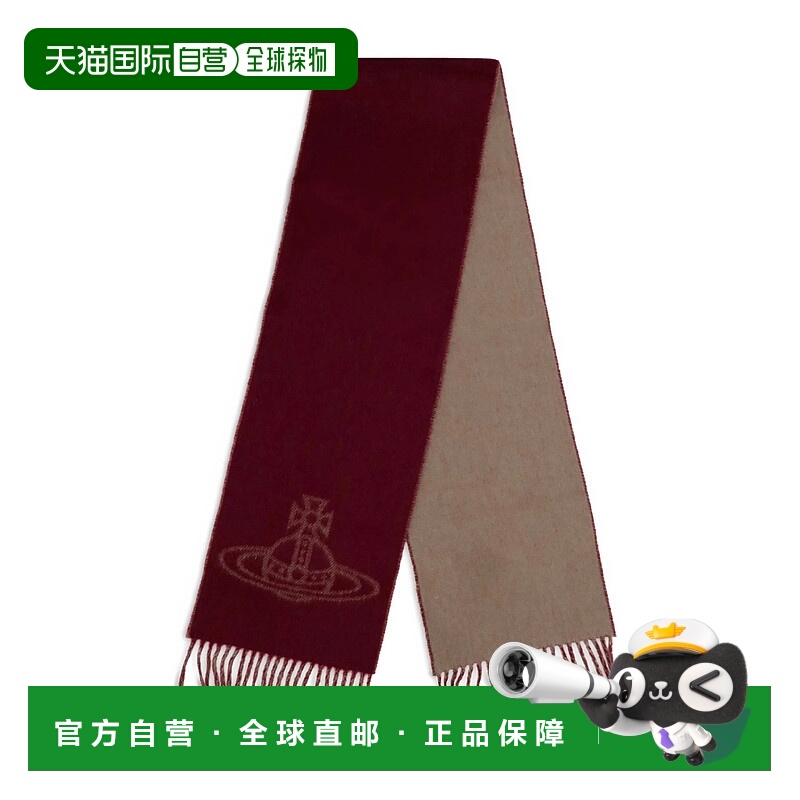 1h可退 欧洲直邮vivienne westwood 男士 围巾披肩羊毛薇薇安