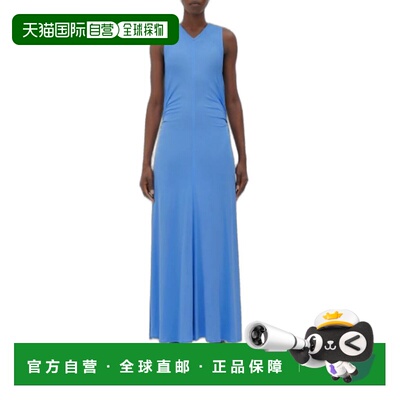 香港直邮Bottega Veneta 葆蝶家 女士 结环平纹针织长连衣裙 7724