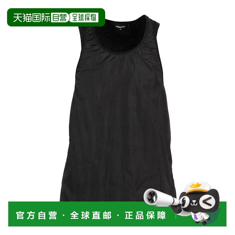 1h可退 香港直邮Dsquared2 二次方 男士 背心上衣 black黑色 舒适