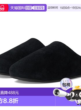 1h可退 香港直邮Ugg 女士 Elea 便鞋 black黑色 舒适时尚女鞋