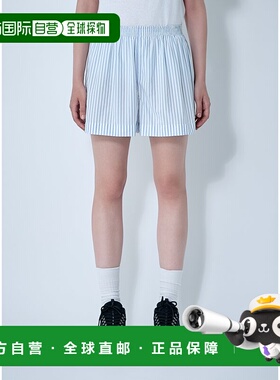 1h可退 香港直邮Moncler 盟可睐 女士 条纹短裤 2B00006598S1F00