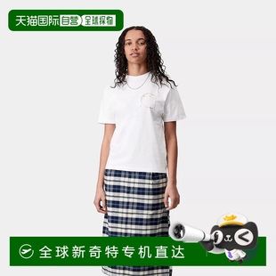 欧洲直邮Carhartt T恤针织 Wip 女士白色棉短袖