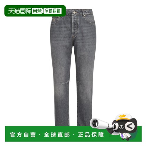 Brunello Cucinelli 腰带环牛仔裤 M229PX1290直 【付后1h可退】