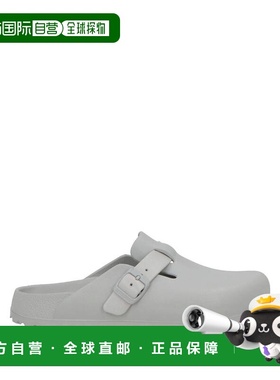 1h可退 香港直邮birkenstock 勃肯 女士 Mules 木屐 grey灰色 舒