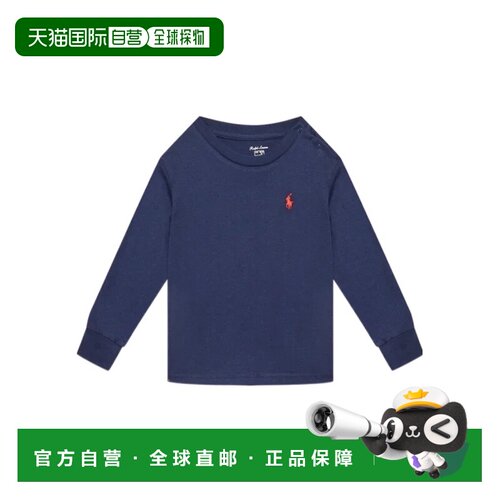 1h可退 香港直邮Ralph Lauren 圆领长袖T恤 320843804