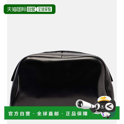 香港直邮The Row 女士 Leila 小号皮革手包 black黑色 舒适时尚