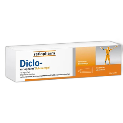 德国DICLO止痛凝胶50g肌肉软组织关节双氯芬酸二乙胺