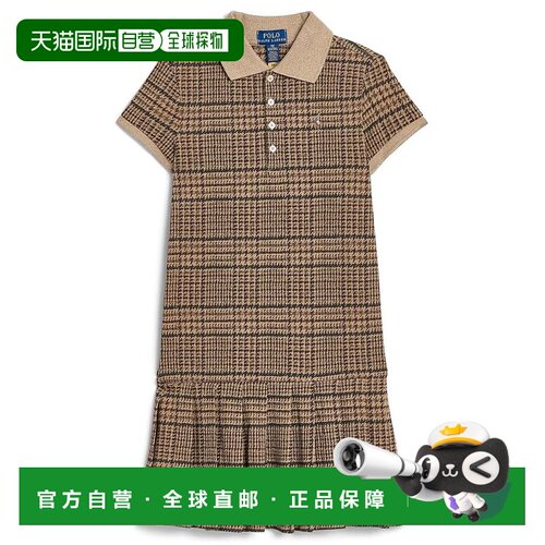 美国直邮PoloRalphLaurenPolo拉夫 劳伦女童连衣裙【付后1h可退】