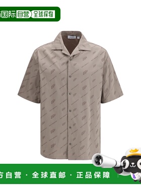 1h可退 香港直邮off-white 男士 印花保龄球衬衫 44XGG01FS26F008