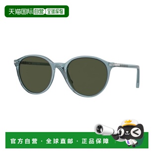 香港直邮PERSOL 男士太阳镜  PO3350S120431 AW2025蓝色配饰