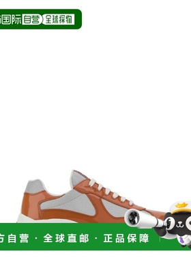 1h可退 香港直邮Prada 普拉达 男士 美洲杯雙色運動鞋 4E3400FG00