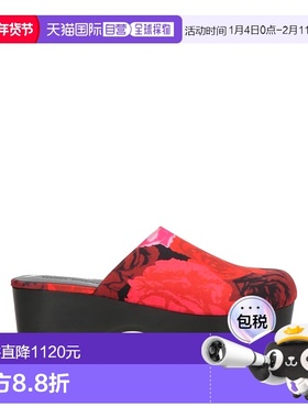 香港直邮magda butrym 女士 Mules 木屐 red红色 舒适时尚女鞋