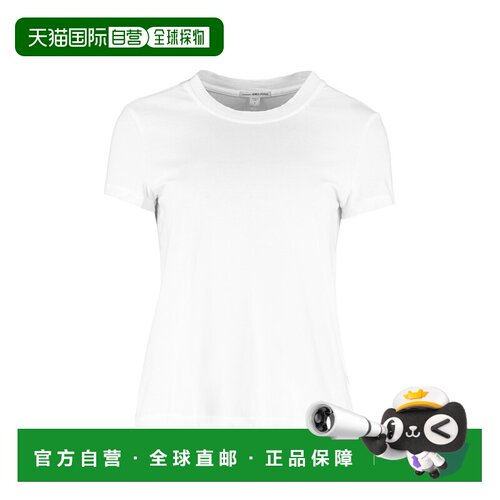 香港直邮James Perse 女士T恤 WLJ3114WHT SS2026 白色 JAMES PER