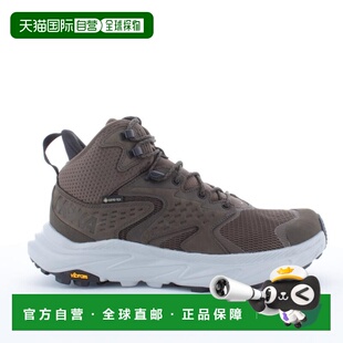 自营欧洲直邮HOKA ANACAPA 2 男士新款户外鞋休闲鞋聚酯灰黑色