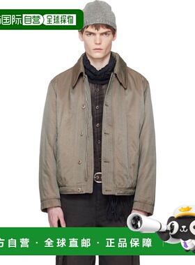 1h可退 香港直邮Our Legacy 男士 卡其色 Auto 夹克 M2261ATSSmok