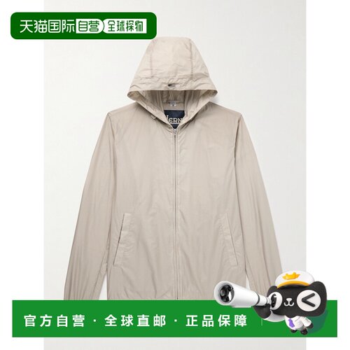 美国直邮1h可退 Herno 男士 防破裂连帽夹克 GI000486U12686