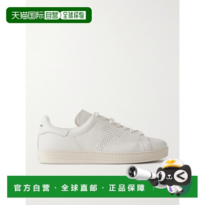 1h可退 美国直邮Tom Ford 汤姆 福特 男士 Warwick 穿孔全粒面皮