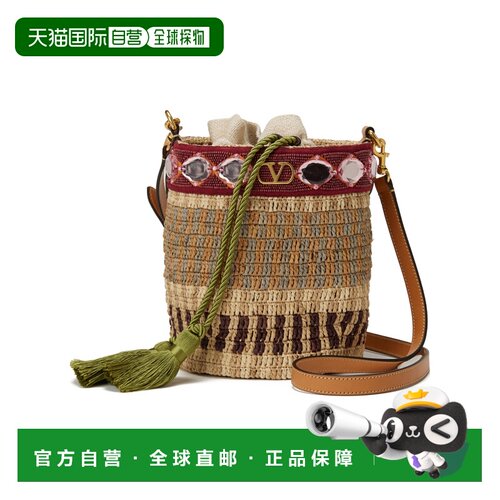 Valentino Vlogo中号装饰水桶包 WB0T10ZCD单肩包手提包