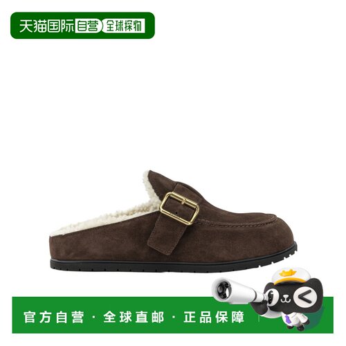 香港直邮Prada/普拉达 女士 露跟穆勒鞋 26FW