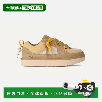 自营欧洲直邮UGG Lo Lowmel女士浅棕色运动鞋