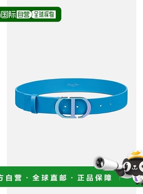 香港直邮DIOR 迪奥 女士 30 Montaigne 光滑皮带腰带 B00774WPE