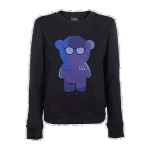 香港直邮Emporio Armani Manga Bear 长袖套头卫衣 6K2M6M2JYTZ