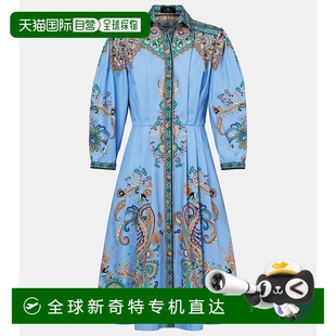 香港直邮Etro 女士 1h可退 艾特罗 连衣裙 印花棉质衬衫 式