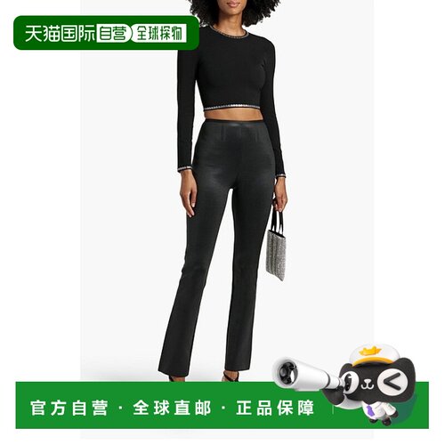 1h可退 香港直邮Alexander Wang 亚历山大 王 女士 短款水晶装饰