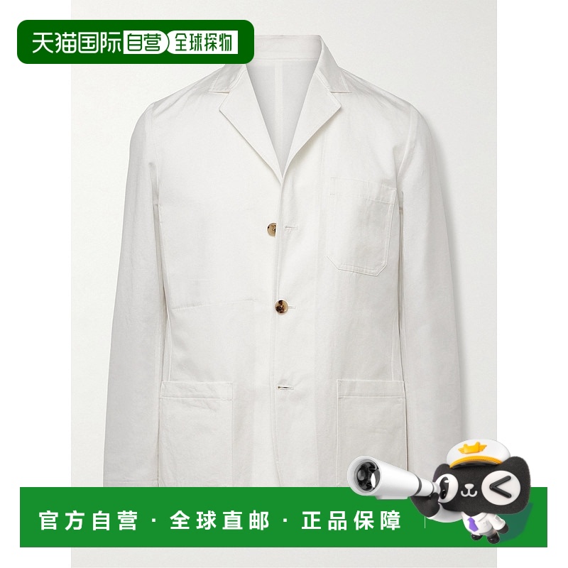 香港直邮Paul Smith 保罗 史密斯 男士 无结构亚麻西装外套 M1R23