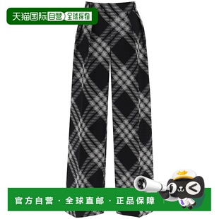 博柏利 直筒裤 女士 休闲百搭阔腿裤 休闲裤 欧洲直邮BURBERRY