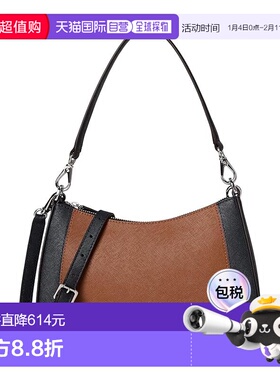 1h可退 香港直邮Lauren Ralph Lauren 女士 Danni 阴影皮革中号包