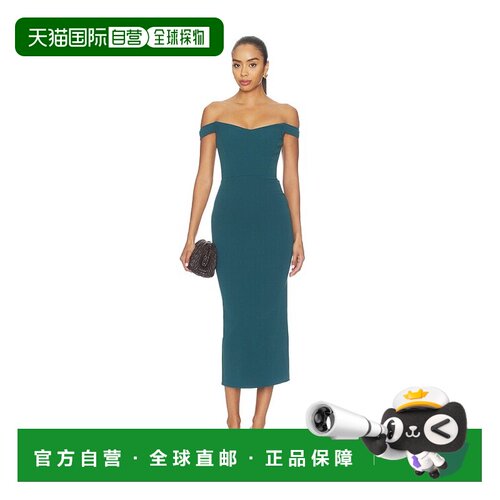 香港直邮ALEX PERRY 女士 露肩连衣裙 D1749PF26 green绿色 舒适