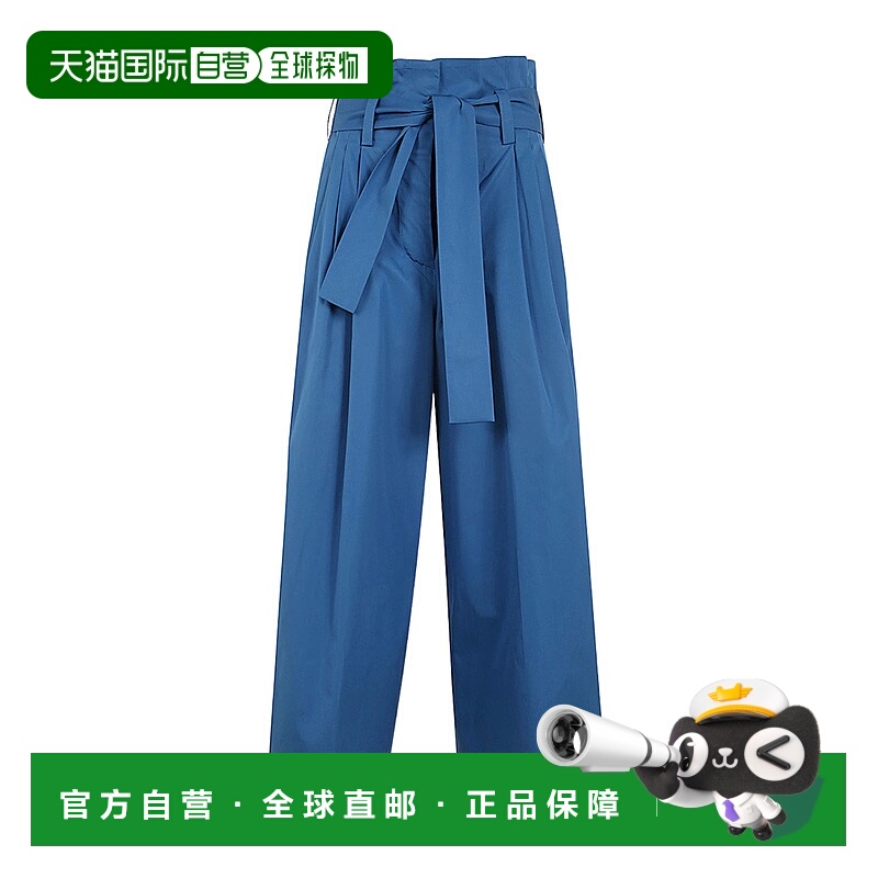 香港直邮Aspesi 女士 腰带袢带阔腿裤休闲裤 0164D307