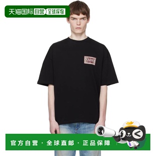 男士 T恤 黑色 Oversized AMTOJR1063 Bandana 香港直邮AMIRI