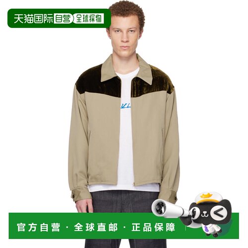 1h可退 香港直邮Visvim 维斯维木 男士 驼色 Mayfield Swing 夹克