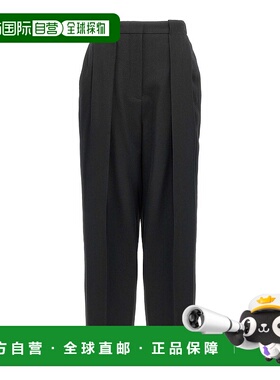 BALMAIN 女士休闲裤 DF0PQ310WC090PA直筒裤西装裤