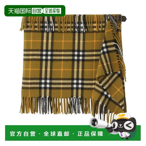 1h可退 香港直邮BURBERRY 女士半身裙 8099716 SS2025 绿色 Multi