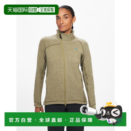 自营欧洲直邮Klattermusen攀山鼠 Balder 2.0女士浅橄榄色羊毛针