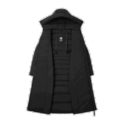 【99新未使用】香港直邮Canada Goose Clair绗缝连帽羽绒服长款耐