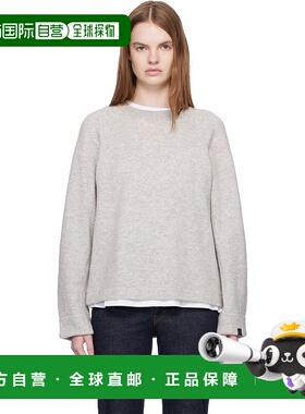 1h可退 香港直邮MaxMara 麦斯玛拉 女士 灰色 Mxpaere 毛衣 26119