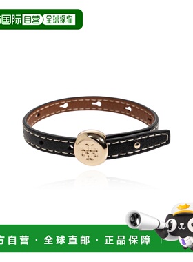 香港直邮TORY BURCH 女士手链手镯 1817960001 AW2026 黑色 Leath