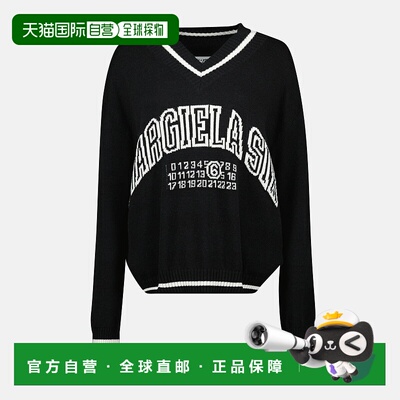 1h可退 香港直邮Mm6 Maison Margiela 马丁 马吉拉 MM6 女士 V领