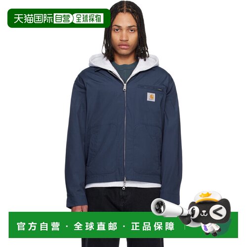 1h可退 香港直邮CARHARTT WIP 男士 海军蓝 Postal 夹克 I0361360